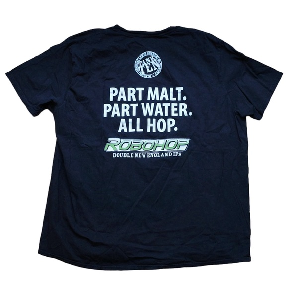 Great Lakes Brewery Men’s Robohop Short Sleeve T-Shirt Black XXL Toronto - Picture 2 of 2